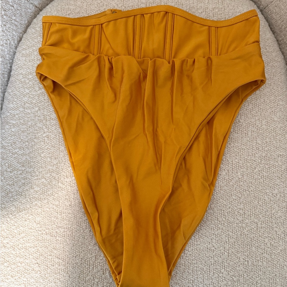 Andrea Iyamah High Waisted Bikini Bottom